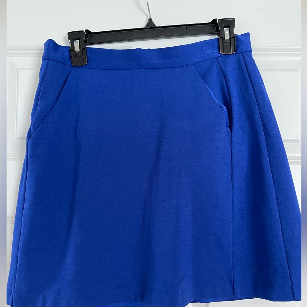 Blue skirt